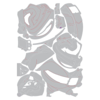 Sizzix Thinlits Colorize by Tim Holtz Jolly St. Nick (11pcs) (664198)